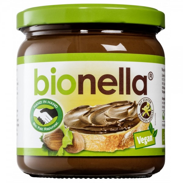Crema vegana de alune cu ciocolata Bionella bio Bionella